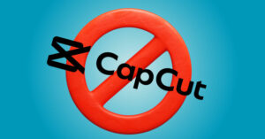 Logo CapCut Montage Video Logiciel barré